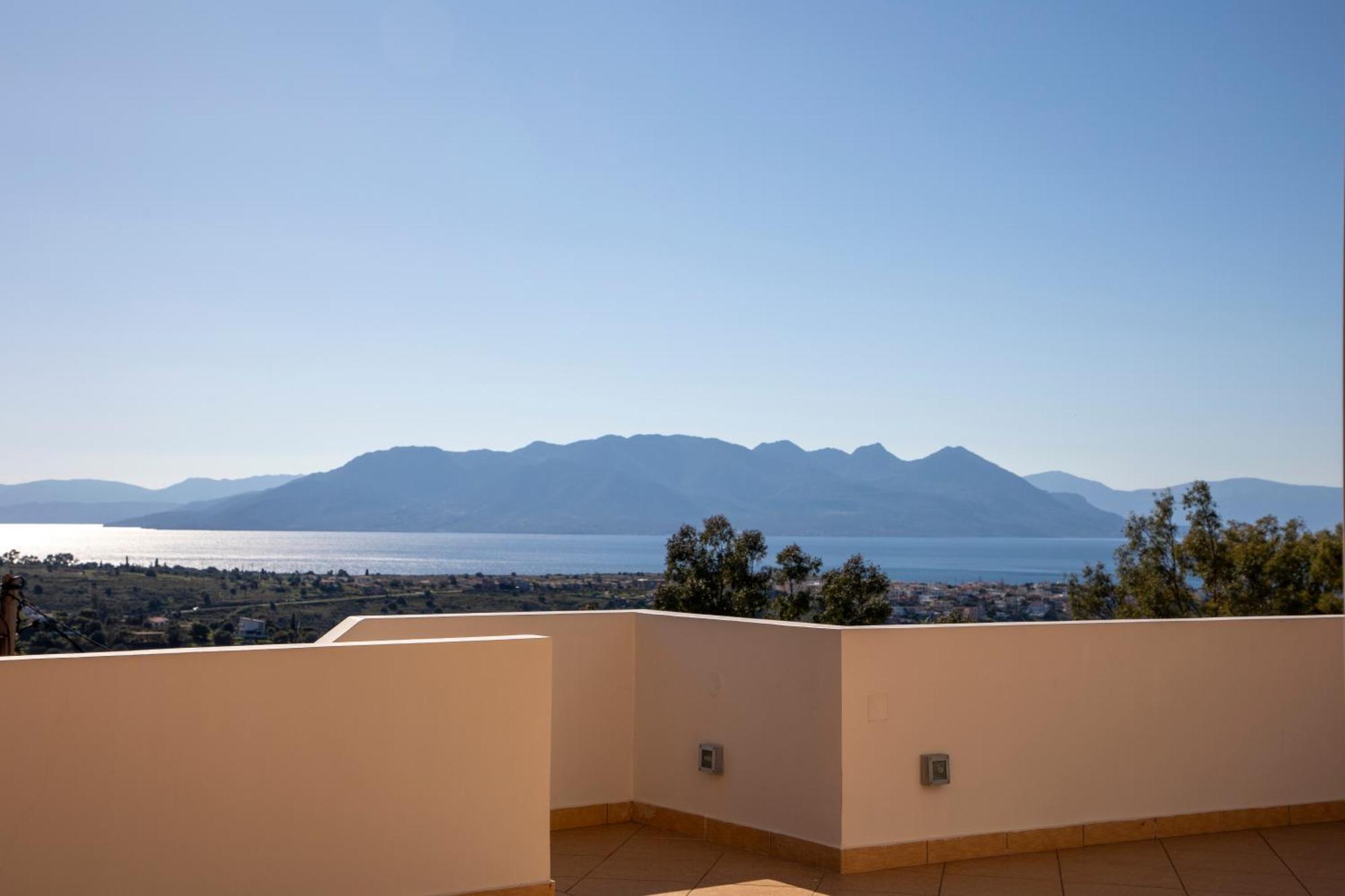 Aegina Sea View Villa Eginitissa Exterior photo