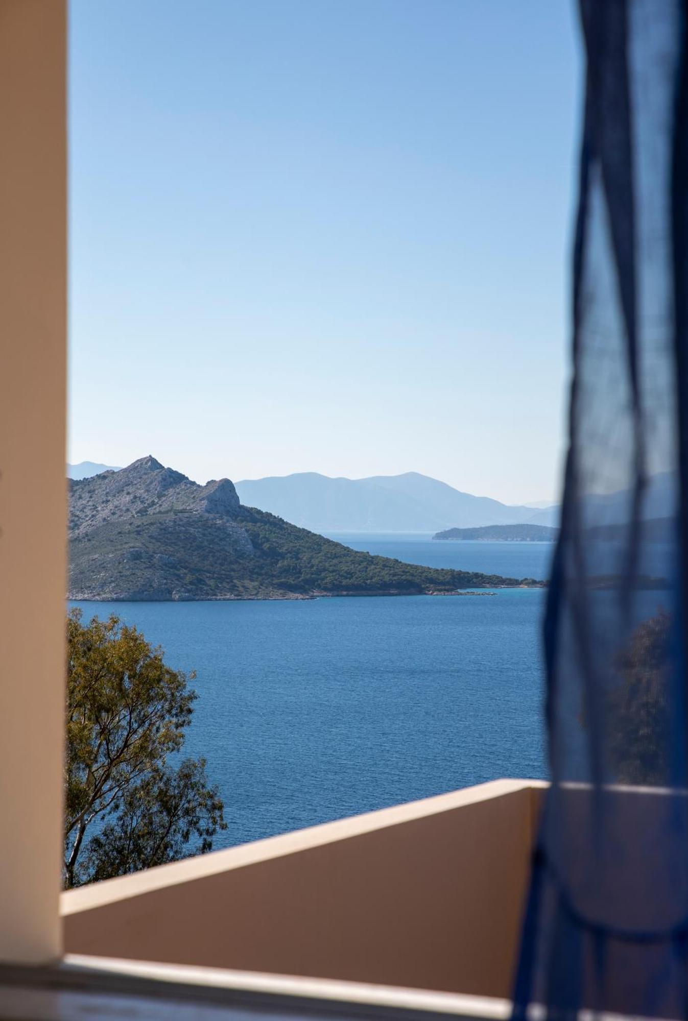 Aegina Sea View Villa Eginitissa Exterior photo