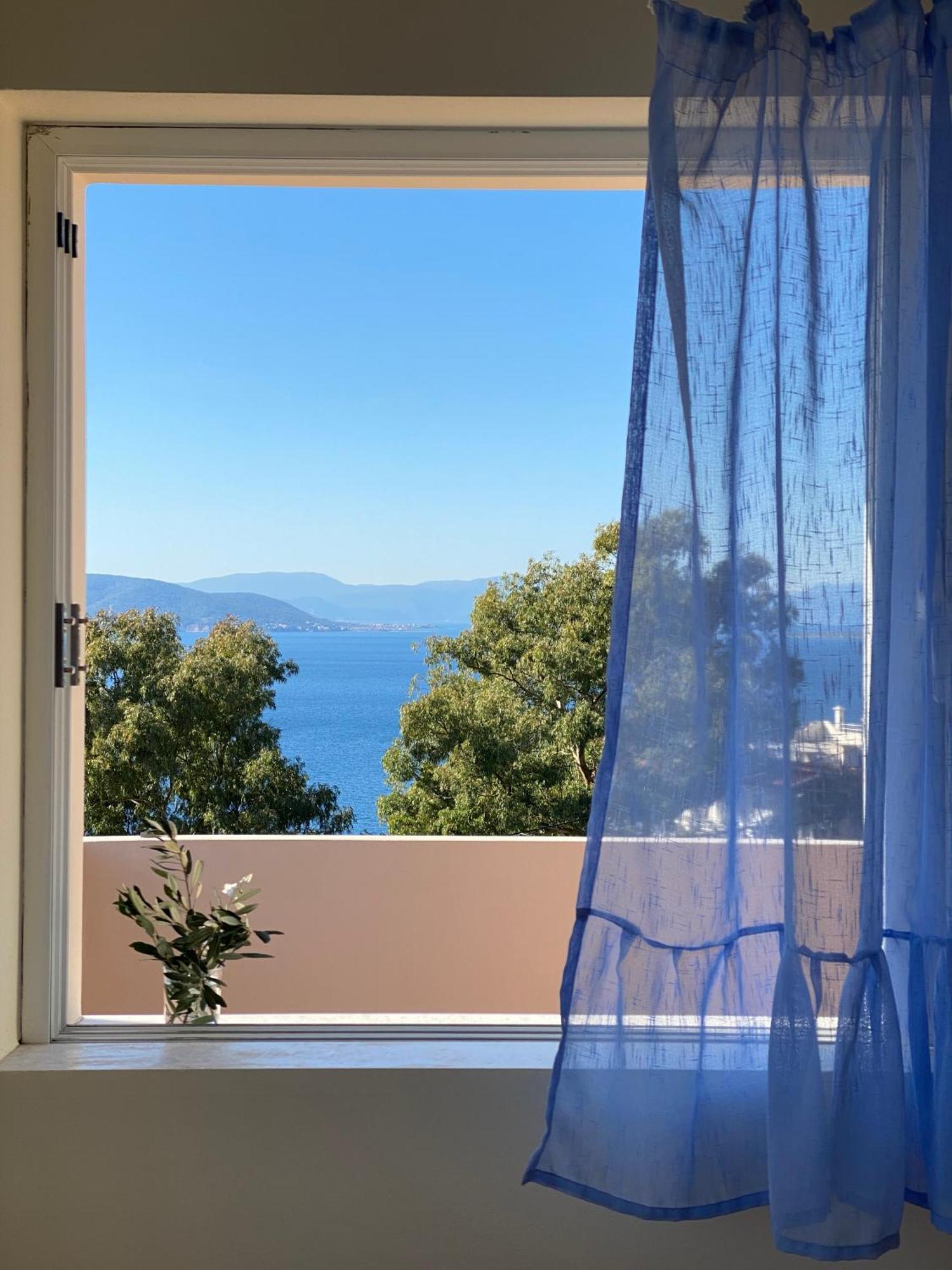 Aegina Sea View Villa Eginitissa Exterior photo